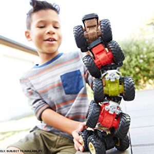 Hot Wheels Monster Trucks 1: 43 Bash-Ups Vehicle [Styles May Vary]