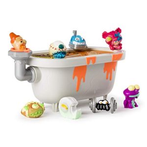 FLUSH FORCE, Series 2, 8 Pack Bizarre Bathtub with Gross Collectible Figures (Color/Styles May Vary)