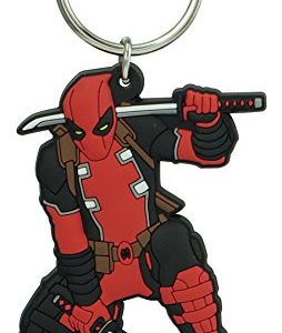 Marvel Deadpool Soft Touch PVC Key Ring Key Accessories