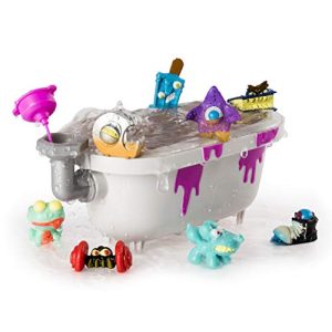 FLUSH FORCE, Series 2, 8 Pack Bizarre Bathtub with Gross Collectible Figures (Color/Styles May Vary)