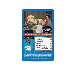 Friends Top 30 Moments Top Trumps Card Game