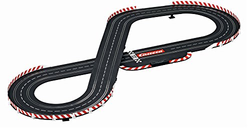 Carrera Evolution Most Wanted Slot Car Race Set 1:24 Scale Analog Track System - Includes Two 1:32 Scale Cars: Chevrolet Camaro Sheriff and Ford Mustang GT No. 66 - 2 Dual-Speed Controllers Ages 8+