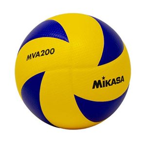 Mikasa MVA200 2008(Beijing), 2012(London), and 2016(Rio) indoor Olympic Games Ball (Blue/Yellow)