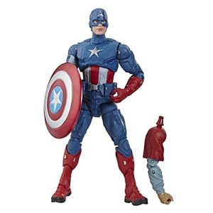 Avengers Marvel Legends Series Endgame 6" Collectible Action Figure Captain America Collection, Includes 1 Accessory