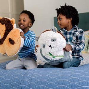 Soft Landing | Backflips |Lion/Panda | 2:1 Reversible Character Plush