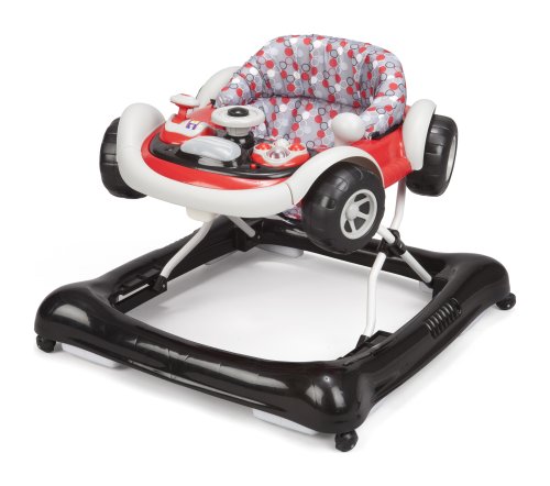Delta Children Lil' Drive Baby Activity Walker, Black