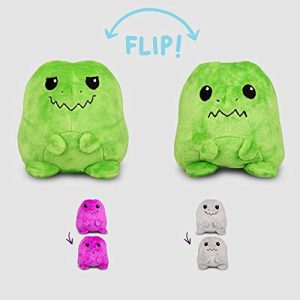 TeeTurtle Reversible T-Rex Mini - Purple Plush Toys