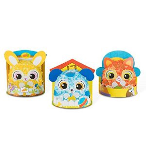 Melissa & Doug Shake It! Deluxe Pets Beginner Craft Kit (Confetti-Covered Cat, Dog, and Bunny, 4” x 1.5” Each, Great Gift for Girls and Boys - Best for 3, 4, 5, and 6 Year Olds)