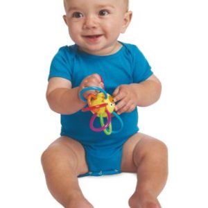 Manhattan Toy Zoo Winkel Lion Rattle and Sensory Teether