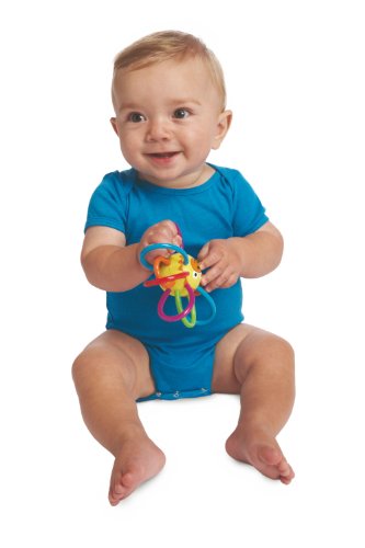 Manhattan Toy Zoo Winkel Lion Rattle and Sensory Teether