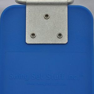 Swing Set Stuff Inc. Commercial Polymer Belt Seat with SSS Logo Sticker Playground Accessory, Blue