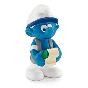 Schleich North America Accountant Smurf Toy Figure