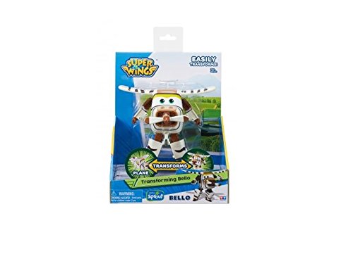 Super Wings - Transforming Bello Toy Figure | Plane | Bot | 5” Scale