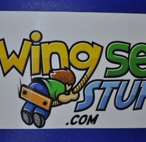 Swing Set Stuff Commercial Rubber Belt Seat with SSS Logo Sticker, Red