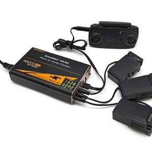 Energen DroneMax MA18A Drone Battery Charger, DJI Mavic Air Accessories, Intelligent Fast Multi Battery Charging Hub Station (Charge 3 Batteries & 2 USB Ports Simultaneously)