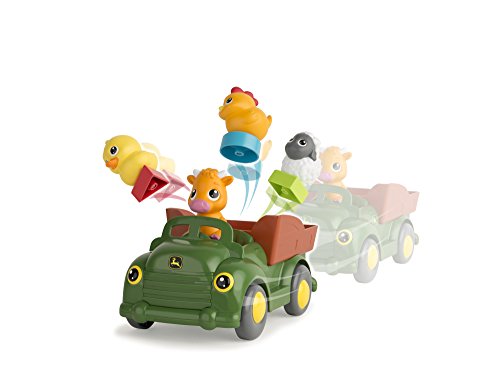TOMY John Deere Learn 'n Pop Farmyard Friends Toy