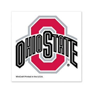 WinCraft NCAA Ohio State Buckeyes Temporary Tattoos, One Size, Team Color