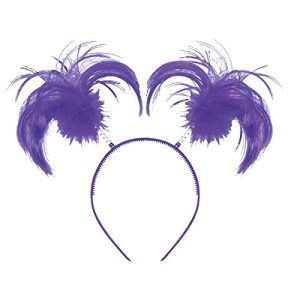 Amscan Ponytail Headband, Party Accessory, Purple, One Size - 399414.14