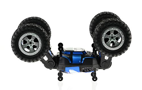 1:10 Scale flip Truck That can Change its Shape from Flat to hunched in Both Directions. No More Need to Pick it up When it Flips - just Press The Button and Drive it on The Other Side.