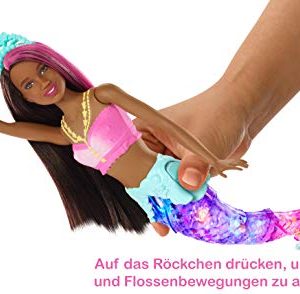 Barbie Dreamtopia Sparkle Lights Mermaid, Brunette