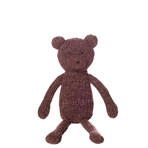 Manhattan Toy Juno Knit Fabric Bear Stuffed Animal, 5"