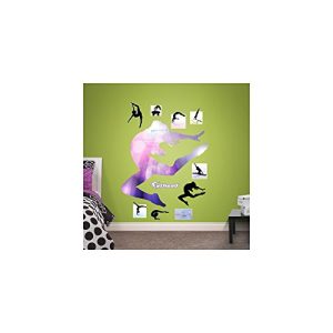 FATHEAD Gymnastics Silhouette Real Decals