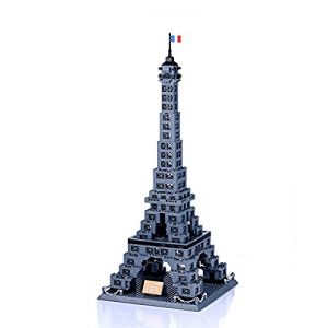 978 Pieces The Eiffel Tower of Paris 3D Building Block-8015