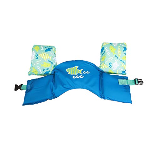 SwimWays Sea Squirts Swim Trainer Life Jacket - Blue Shark