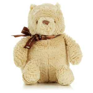 Disney Baby Classic Winnie the Pooh Stuffed Animal Plush Toy, 9 inches