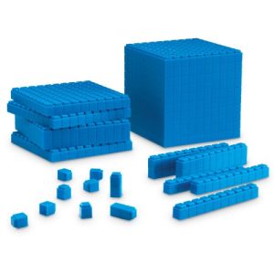 Learning Resources LER6356 Interlocking Base Ten Starter Set