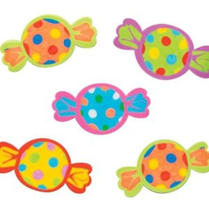 Raymond Geddes Mini Sweets Erasers, 100 Pack (69862)