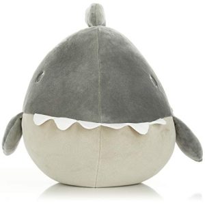 Cuddle Pal - Round Large Shark - Shadow - Stuffed Animal Plush 11.5"