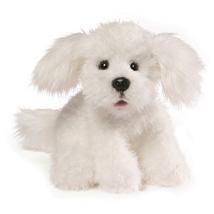 GUND Georgie Dog Stuffed Animal Plush, White, 10