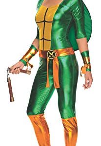 Rubie's Women's Secret Wishes Teenage Mutant Ninja Turtles Michelangelo Costume Jumpsuit