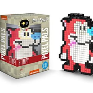PDP Pixel Pals Ren & Stimpy Stimpy Collectible Lighted Figure, 878-040-NA-STM