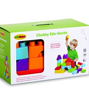 Edushape Chubby Edu-Blocks, 36 Piece
