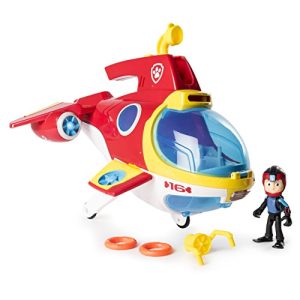 PAW Patrol Sub Patroller Transforming Vehicle with Lights Sounds and Launcher, Ages 3 & Up