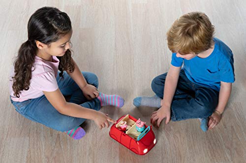 Peppa Pig Lights & Sounds Family Fun Car, Red Car