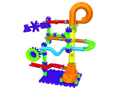 The Learning Journey Techno Gears Marble Mania STEM Construction Set – Catapult Marble Run (80+ pieces) – Learning Toys & Gifts for Boys & Girls Ages 6 Years and Up