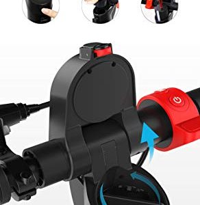 Henoh Electric Scooter, 8.5 inch Tire 20 Miles Long-Range PANASONIC Battery, Up to 22 MPH, Easy Fold and Carry Design, Ultra-Lightweight Aluminum Alloy