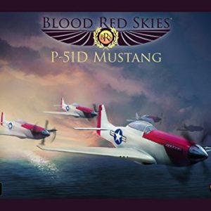 Blood Red Skies P-51 D Mustang Squadron 1:200 WWII Mass Air Combat War Game