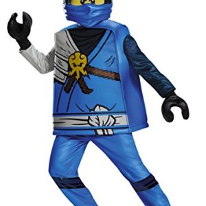 Disguise Jay Deluxe Ninjago Lego Costume, Large/10-12