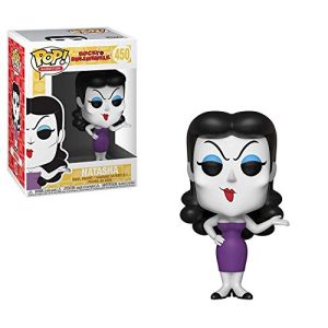 Funko Pop Animation: Rocky&Bullwinkle Natasha Collectible Figure, Multicolor