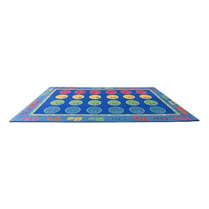 Sprogs Kids Fun with Colors Seating Rug, 7' 6" W x 12' L, SPG-FE638-44A-SO