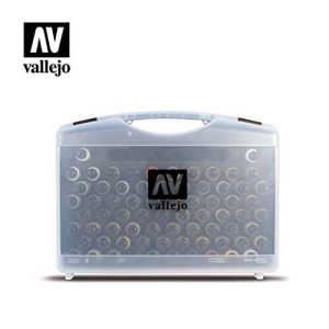 Vallejo Basic Colors Model Air Paint Case, 17ml