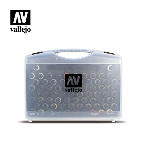 Vallejo Basic Colors Model Air Paint Case, 17ml