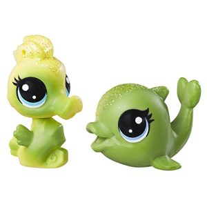 Littlest Pet Shop Splashina Lemonglow & Salty Shimmerton