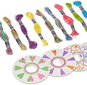 Janlynn Cool Cord Friendship Bracelet Pack, Makes 100 Bracelets