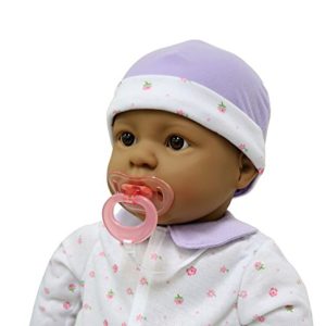 JC Toys, La Baby Hispanic 20-inch Soft Body in Purple Play Doll - For Children 2 Years Or Older, Designed by Berenguer