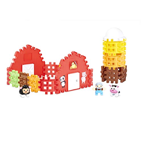 Little Tikes Little Baby Bum Old Macdonald's Farm Blocks Official Building Blocks, Multicolor